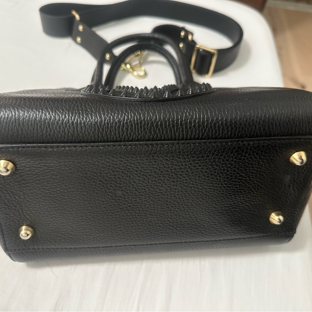 Valentino By Mario Valentino Minimi Rock Leather Satchel - Picture 5 of 16